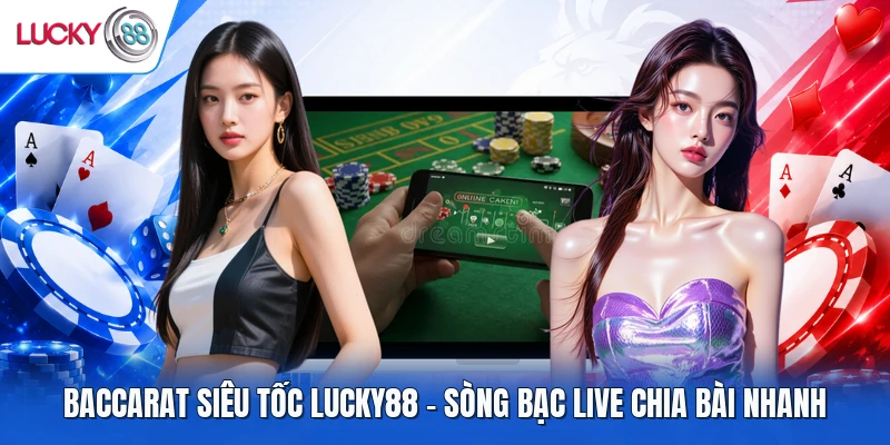 Baccarat Siêu Tốc LUCKY88 - Sòng Bạc Live Chia Bài Nhanh