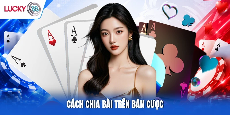 Cách chia bài trên bàn cược